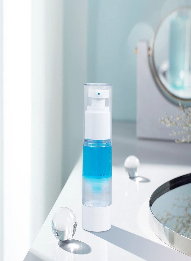 UMETASS Airless Lotion Pump Bottle,Refillable Travel Dispenser Bottle for Cream and Lotion (White-3.4oz) - Image 5